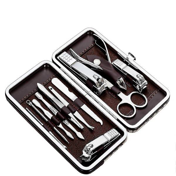 Dww-manikyr, pedikyrsats, nagelklippare, professionell brudgum DXGHC