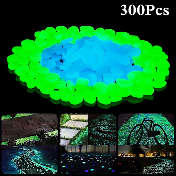 300 st Shinning Pebble Garden Fish Tank Pool Färg L DXGHC
