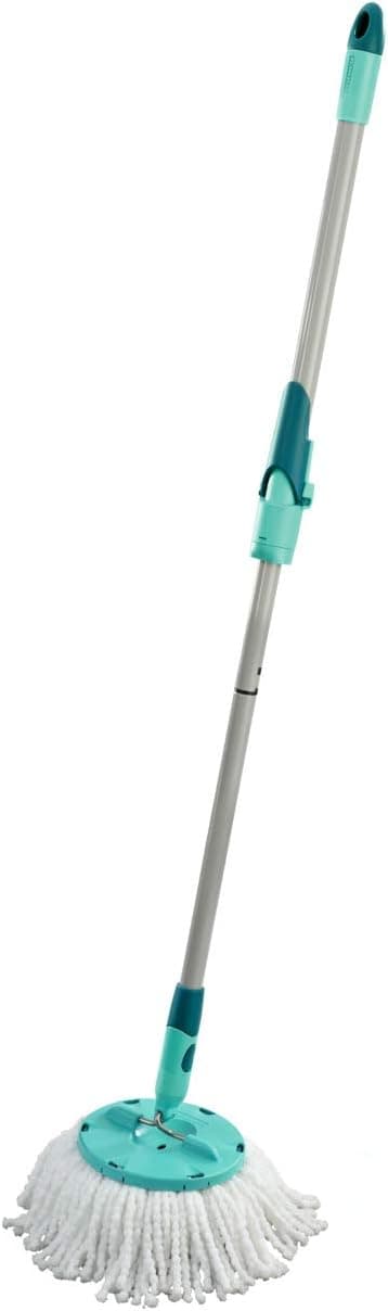 Sæt med 2 Clean Twist Disc Mop udskiftningshoveder, ideelt til fliser