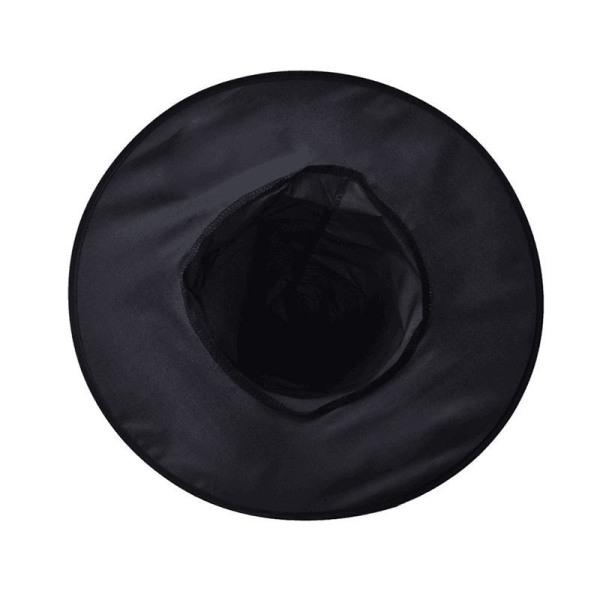 2 stk Halloween Hat Sort Oxford Klud Troldmand Hat Makeup Kostume