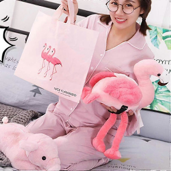 1 st Pappershanddukshållare i Rosa Flamingo - Dekorativ, Plåster, Armstöd, Organisering, Söt, Heminredning