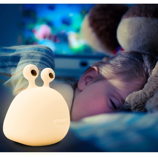 1 Styck Familj Barn Nattlampa USB Laddningslampa, ABS+PC Bröst