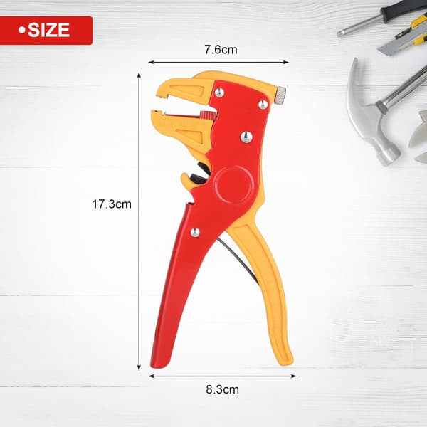 Automatisk Trådstripper Multifunktionel Kabelknipser Orange Hånd T