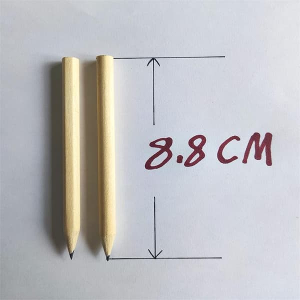 20 st Log Golf Korta Pennor Gratis Spetsning Markeringspenna 8.8c