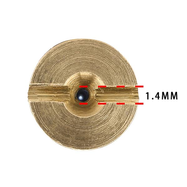 （1,1 mm）2 styck skumkanonmunstycken, högt gängat utbyte