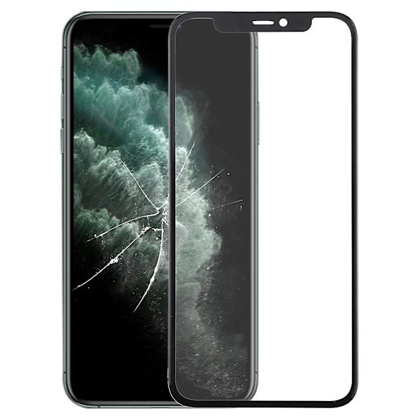 Frontskärm yttre glasobjektiv + Oca för Iphone 11 Pro Max DXGHC