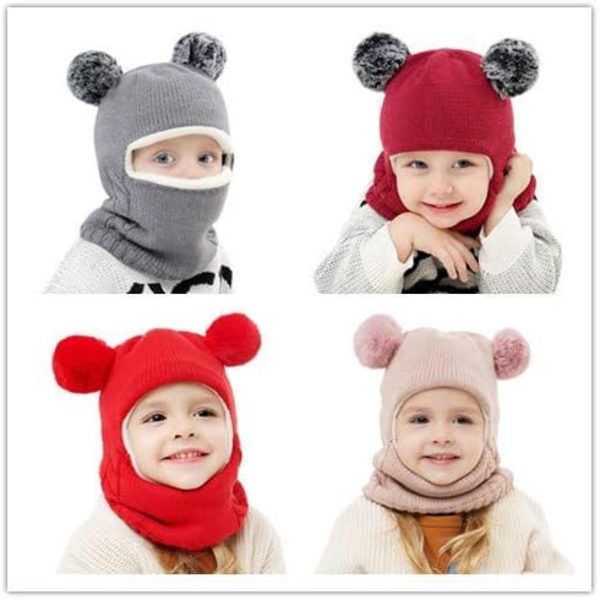 Baby Vintermössa & Halsduk Set, Unisex Spädbarn & Småbarn Mössa & Halsduk, P