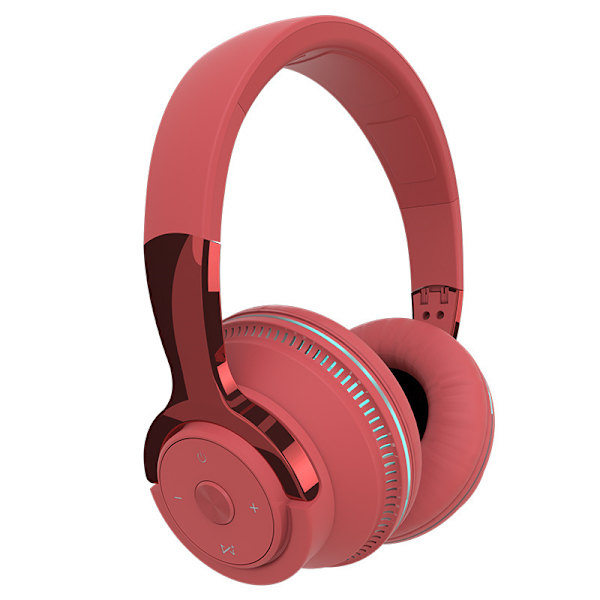 Bluetooth-headset med fuldt hoved, LED-åndedrætslys og subwoofer