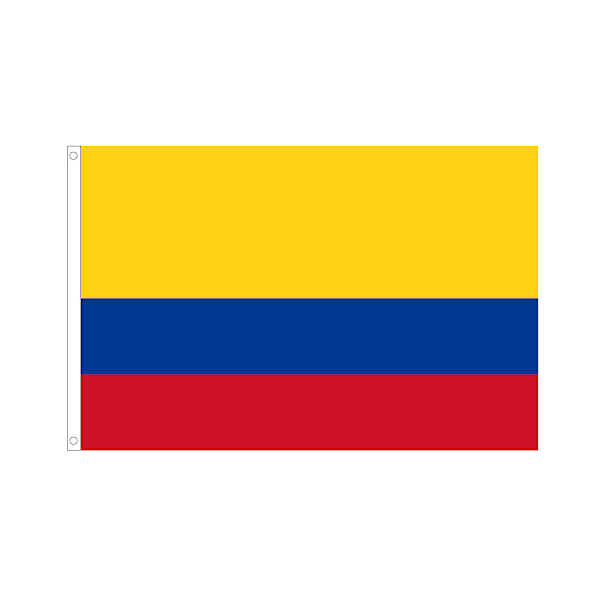 Colombia flagga