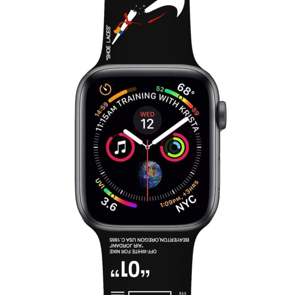 2 Pakker Diameter 38mm Passer til Apple Watch6 Rem Apple Watc