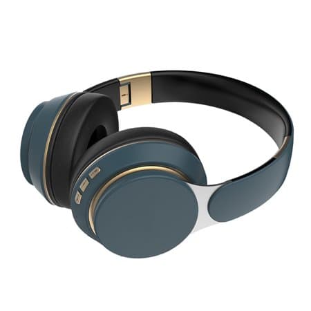 Blå Bluetooth 5.0 Hovedtelefon 3.5mm Lydindgang Trådløs Headset R
