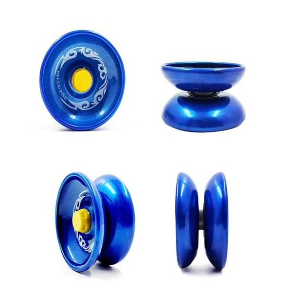 6 stk Profesjonelle Yoyo Aluminiumslegering String Yo-yo Kulelager I