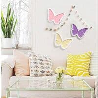 Butterfly Lantern Trelampe, nattlys og nattlys for