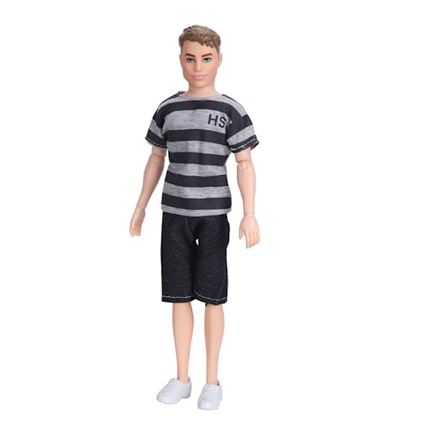 15 stykker Barbie dukke tøj til mænd - afslappet tøj og moderigtigt jakkesæt