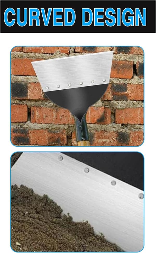 Havearbejde Spade, Multifunktionel Have Spade, Stål Ukrudtsrive