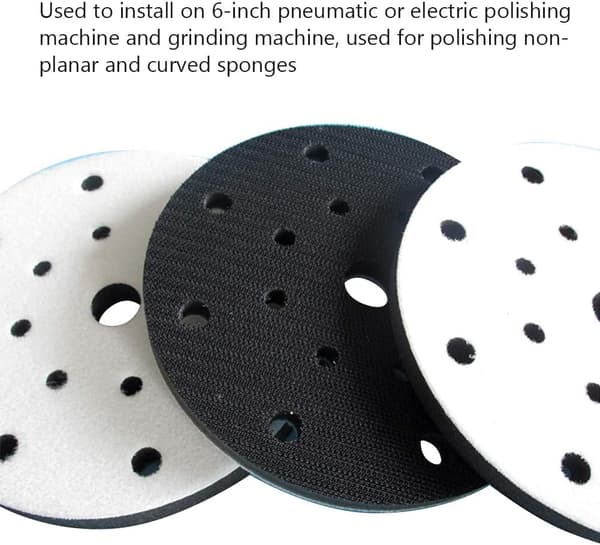Blød Slibepude, 150mm Blød Slibeinterface Puder Blød Svampe D