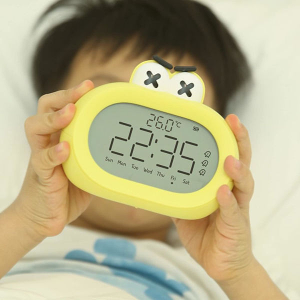 Nattlys Klokkeslett Timer for Skrivebord Digital Vekkerklokke Nedtelling DXGHC