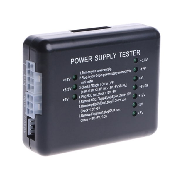 Ny ATX Power Tester Dator Power Tester Power Test Box Power D