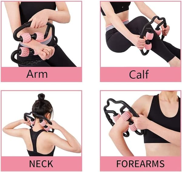 Cellulite Massager, Massage Roller til Ben, Læg, Lår, Nakke, Arm