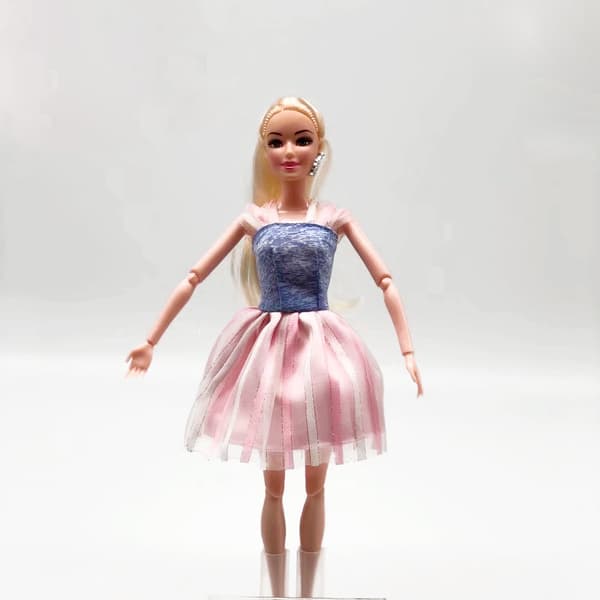 20 stycken Barbie dockkläder - avslappnad kostym, modekjol
