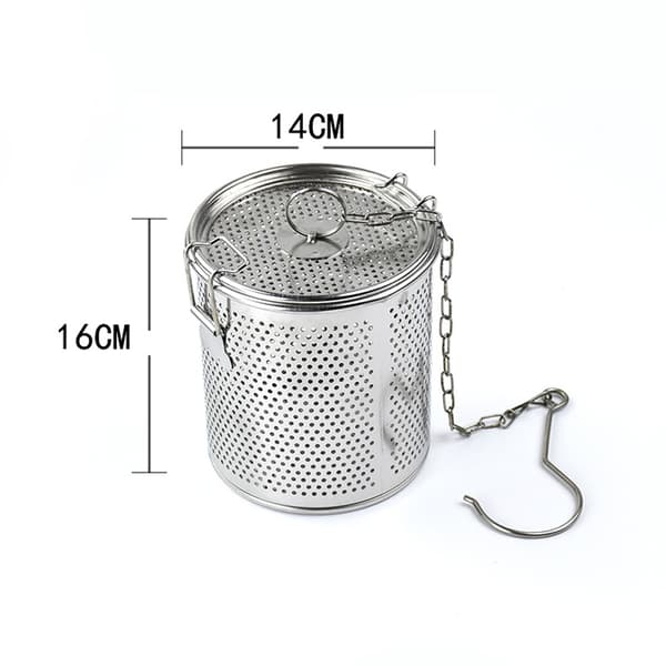 Teekugle Infuser til Løse Teer, Rustfrit Stål Te Infuser Sæt