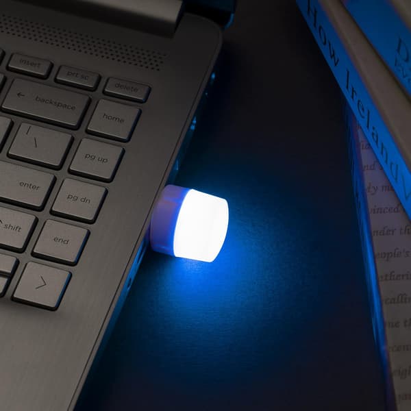 Mini USB Natlampe, Kompakt LED Pære, Bærbar Belysning, Ambien