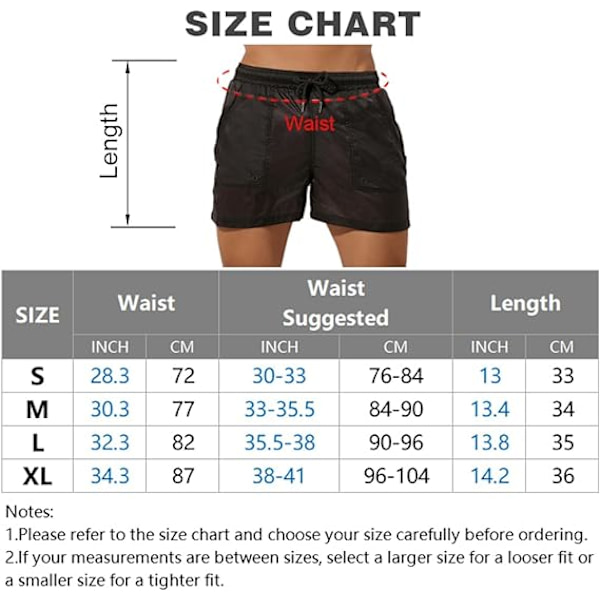 Herrljus genomskinlig badshorts för semester, snabbförändrande, internetpopulär badkläder (vit, M)