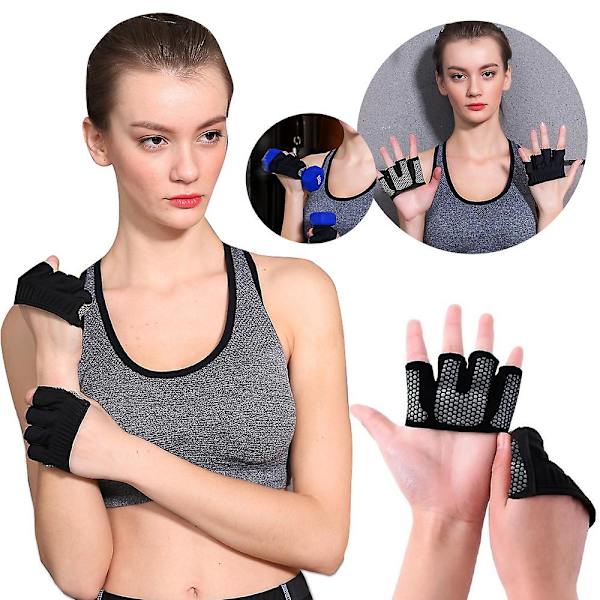 Sport Halvfingerhandskar Sport Fingerlösa Handskar Sport Yoga Handske