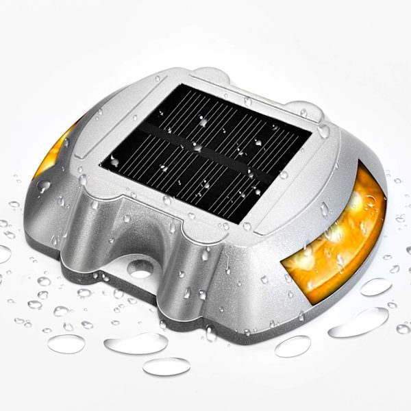 Solcelled dæklys, LED-bane lys, solcelled docklys, udendørs