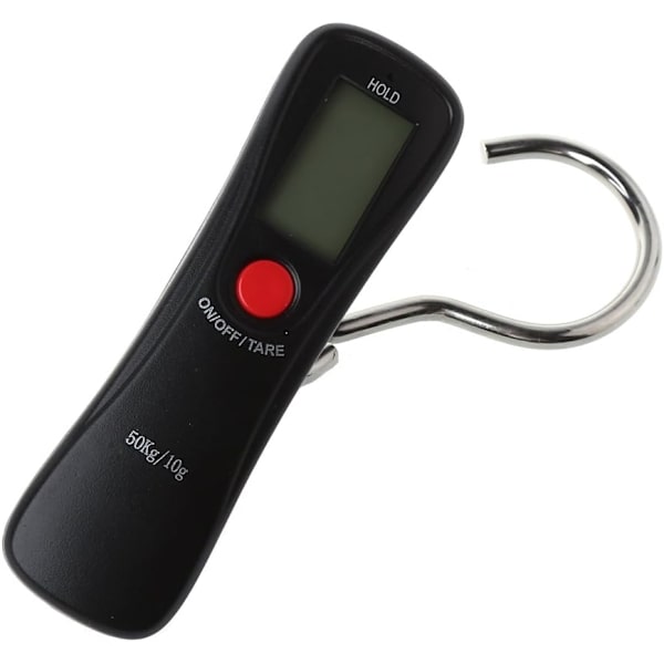 Bærbar Elektronisk Digital LCD Reisevekt 50kg/10g
