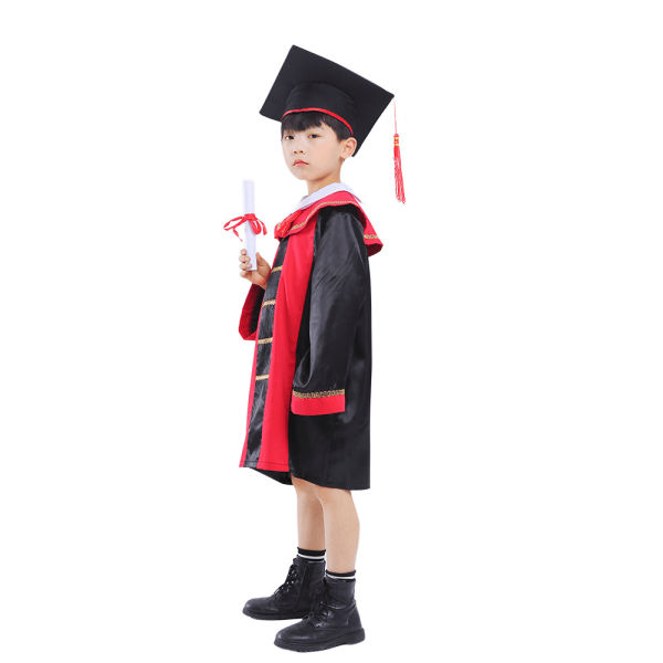 Kids Graduation Gown And Doctoral And Gown Children Sets School U