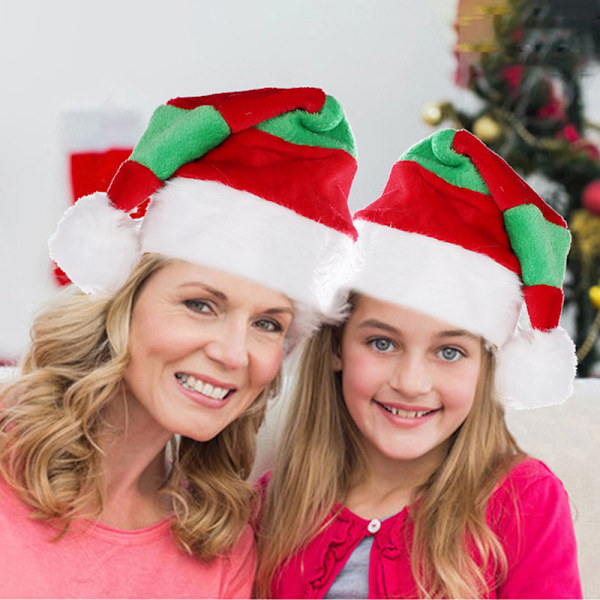 2 tomteluvor tomteluva prydnader julklappar högkvalitativ dubbel p