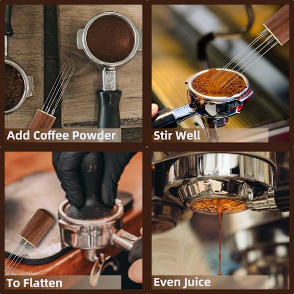Espresso-omrører med 5 nåler, 0,4 mm, Espresso-dispensering DXGHC