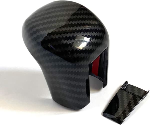 Karbonfiber ABS Girsjifteknapp Deksel Trim for Civic 10. Generasjon