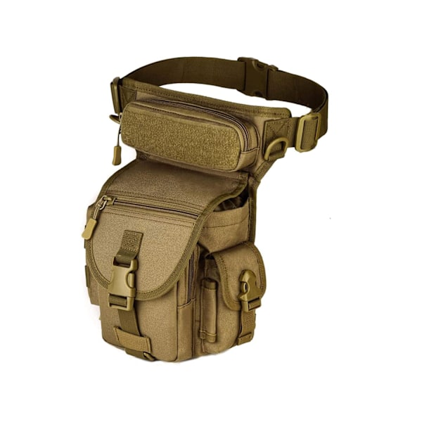 Benpose Thigh Bag Taktisk Militær Molle Multifunktionspose til