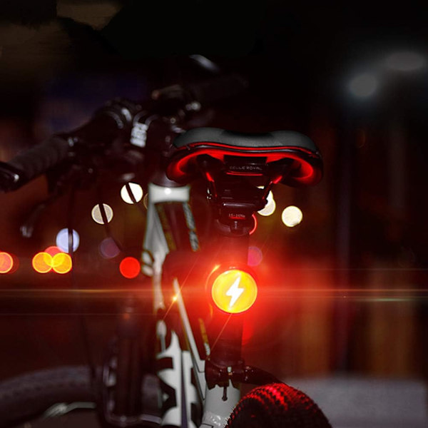 Cykelbaklyktor Cykellampor Plast Kraftfull Cykellampa Kraftfull