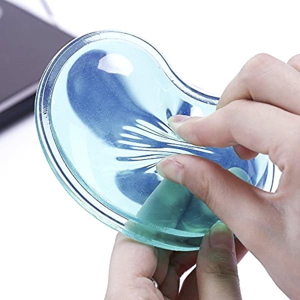 Silikon Gel Håndleddstøtte Pute Ergonomisk Mus Håndleddstøtte (Grønn