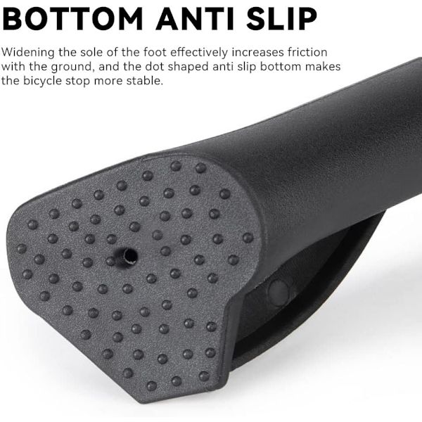 Cykelstøtte, Elcykelstøtte, Cykelstøtte, Aluminium