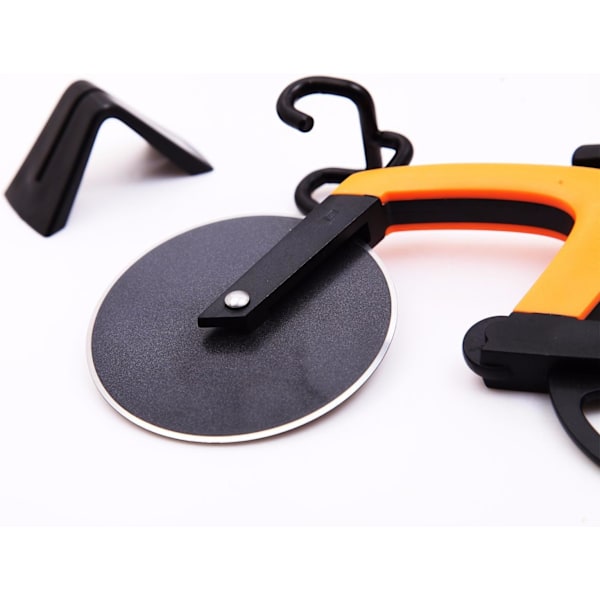 Non-stick Rustfrit Pizza Cutter Pizza Cutter Cykel Pizza Cu