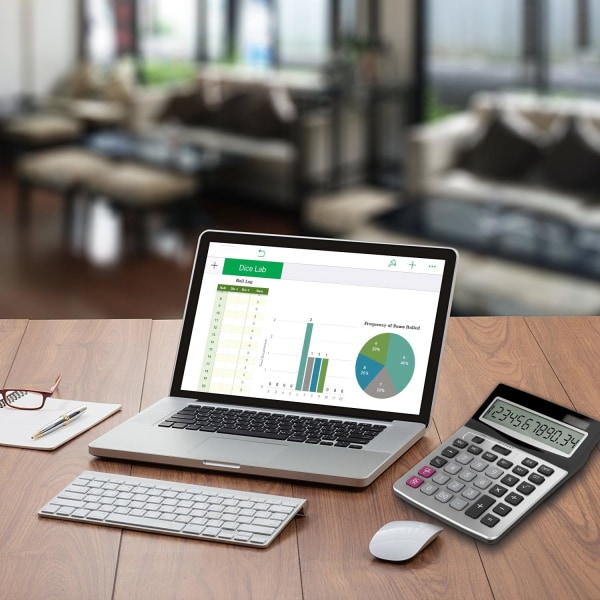 12-cifret Desktop Lommeregner, Business Standard Funktion Desktop C
