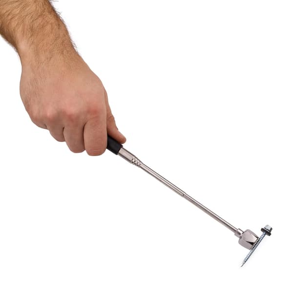 Teleskopisk Magnetisk Støtte Opptil 83 cm - Magnetisk Håndtak med Tr