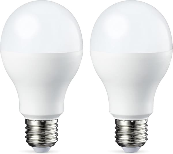 2-pack LED-lampor Edison-sockel E27 12 W Kalla vita Ej dimbar
