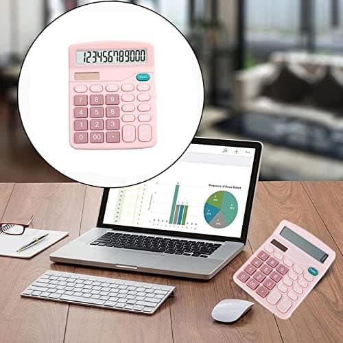 Mini Desktop Digitalräknare, 12-Bit Smart, Fickstorlek, Solcellsdriven