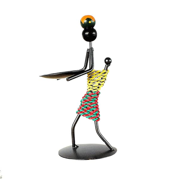 Metal Creative Retro Ljusstake Matbord Human Modeling DXGHC