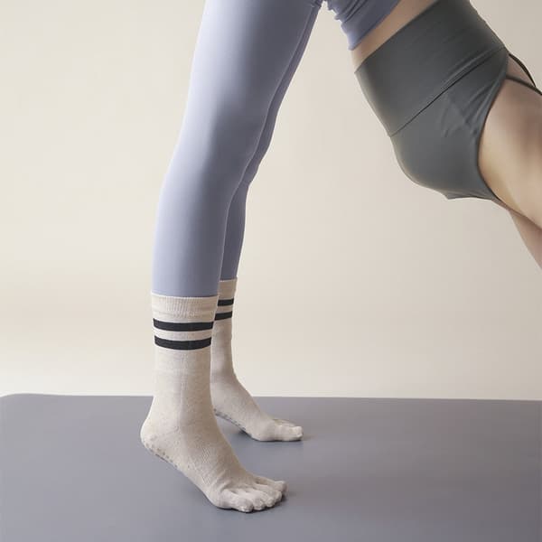 Yogasockor Halksäkra Skidsockor med Grepp Pilates Ballet Barre So