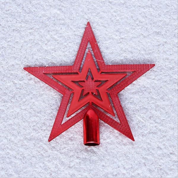 2 stk. Juletræstop pynt (20CM)