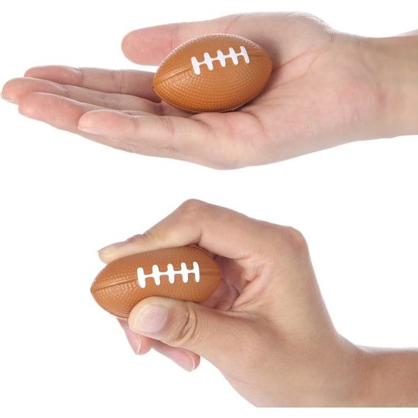 30 Pack Mini Fotboll Sport Stressboll, Mini Skum Sportboll, Skum Sportboll för Skolkarneval Belöning, Jul