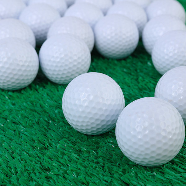 Golf Dobbelt Sarin Match Bold Hvid Langdistance Træningsbold En