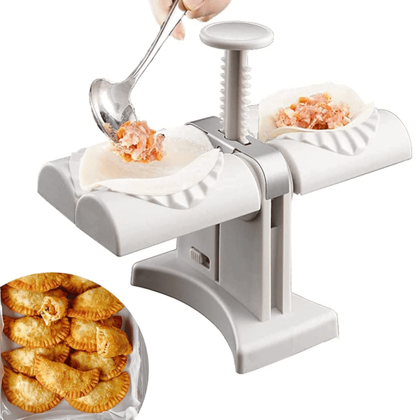 Dobbel Ravioli Maker, Automatisk Ravioliform, Ravioliform Deig