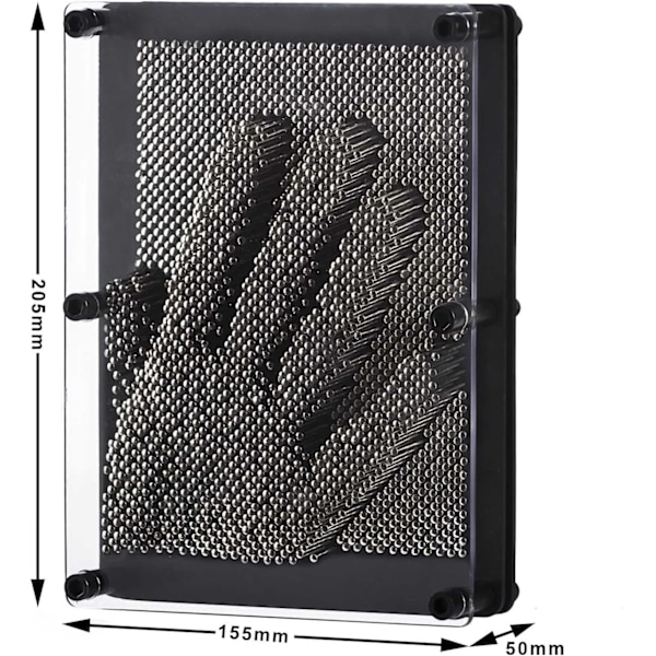 3D nagelbräda Pinart målning Pinpressions skulptur retro leksak wi
